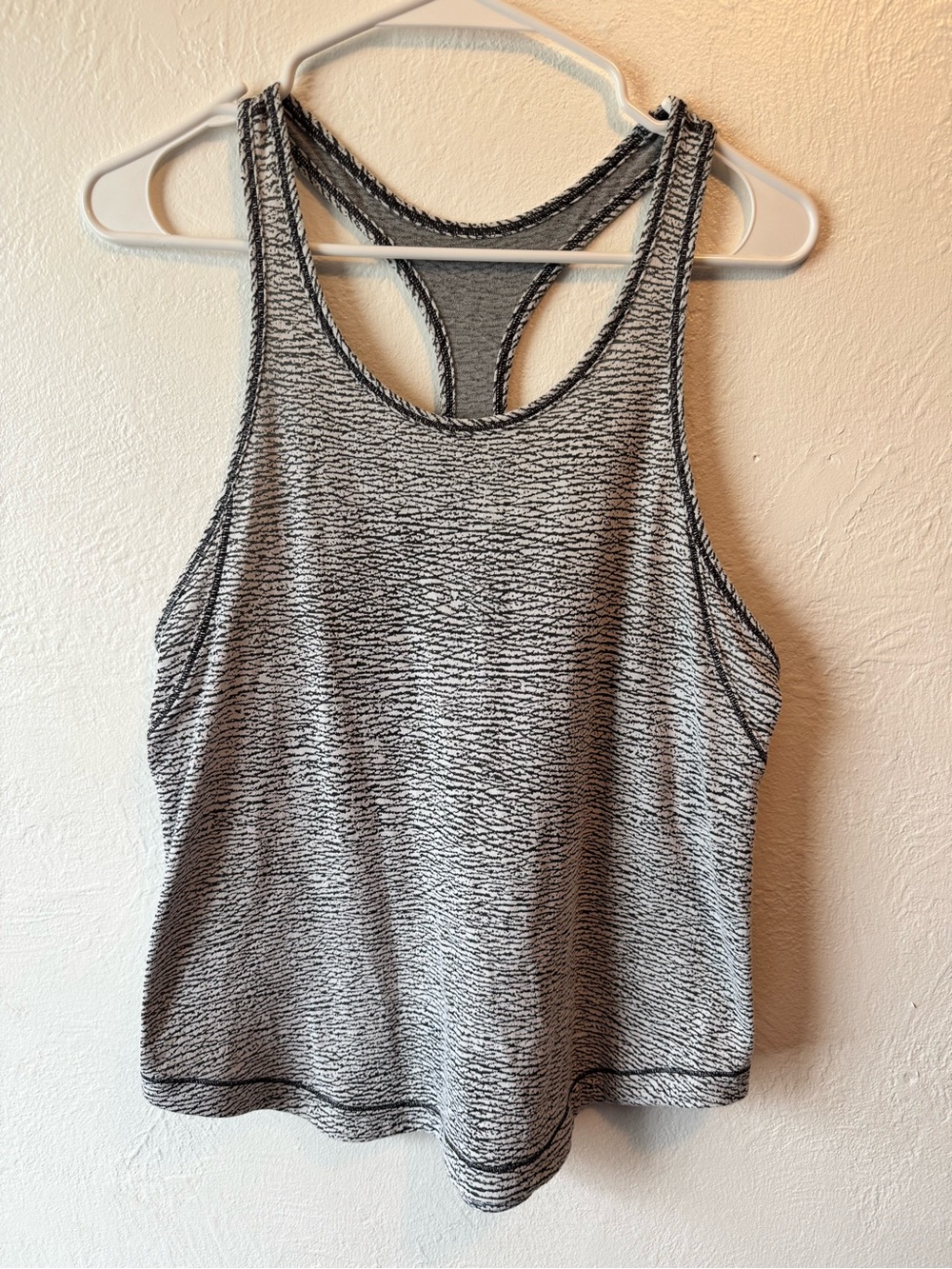 Lululemon Women's Gray Space-Dye Racerback Tank Top